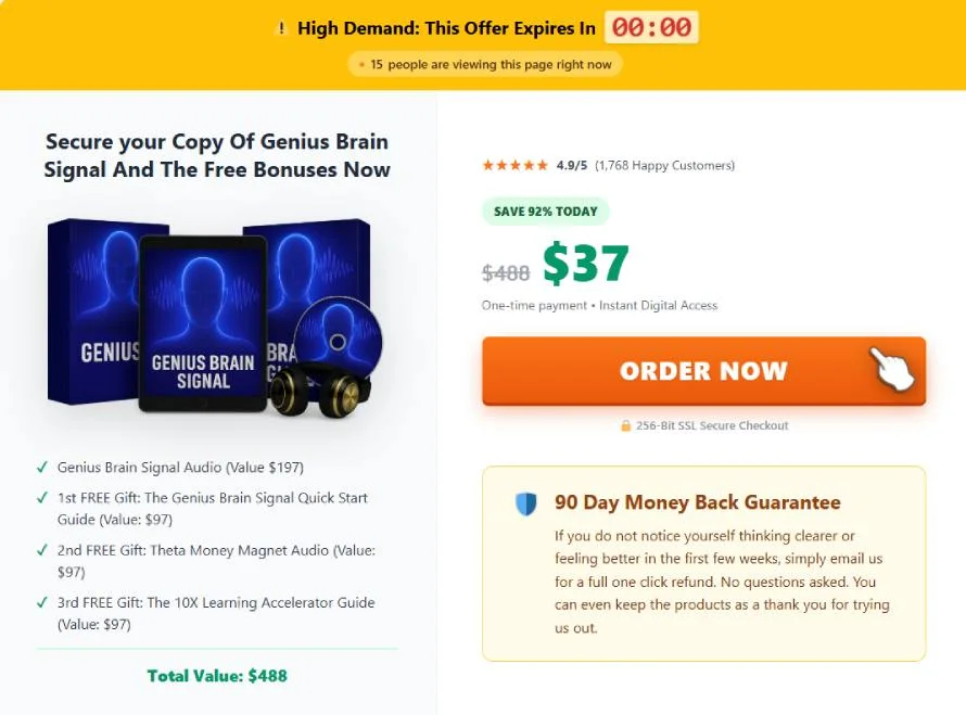 Genius Brain Signal™-price-label